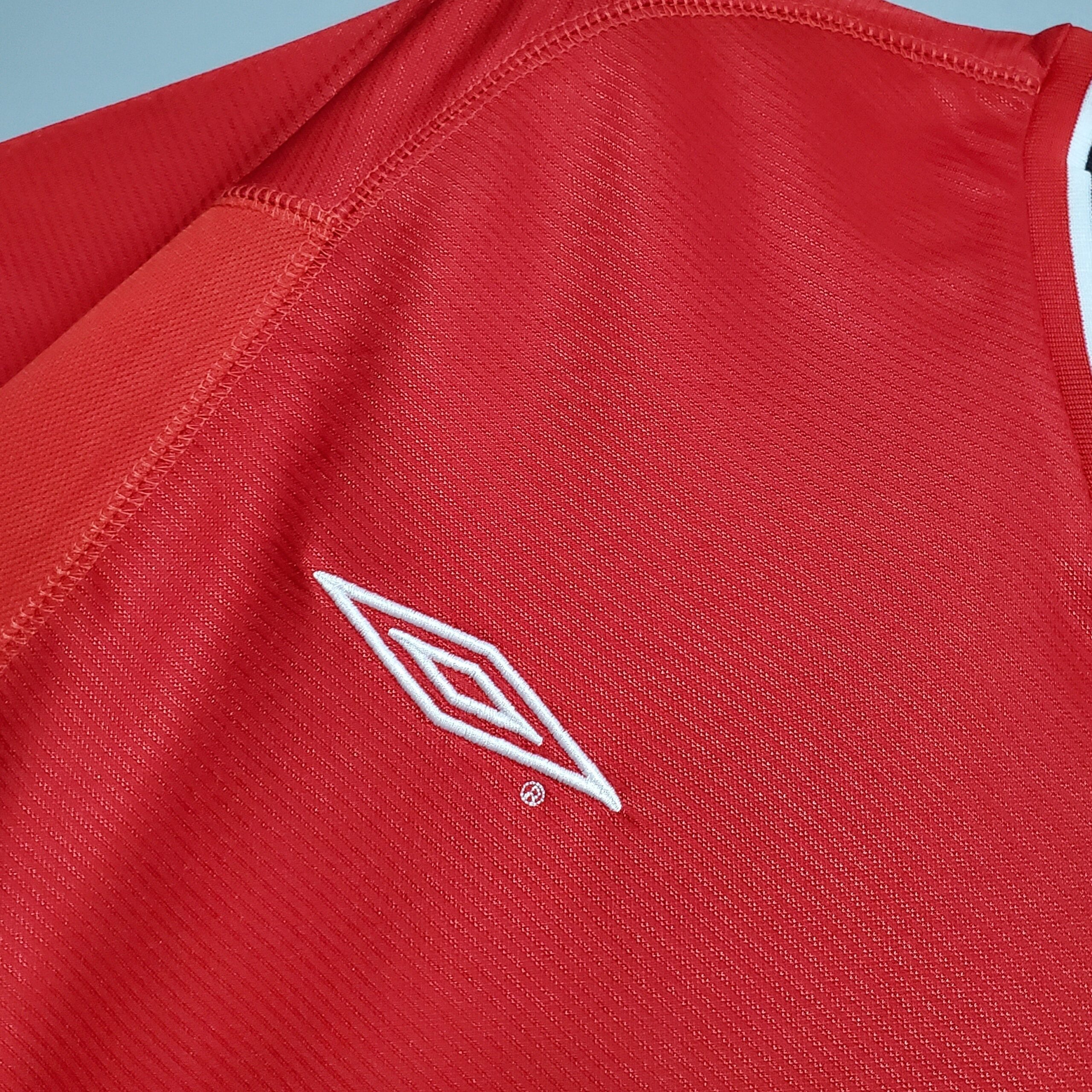Vue arrière Manchester United Maillot Rétro 0001